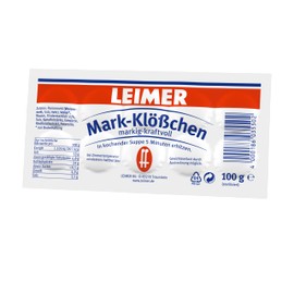 LEIMER Mark Dumplings 200 g - Markig Powerful Dumplings as a Classic Soup Insert (1 x 200 g)