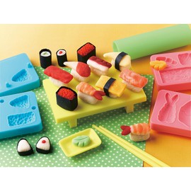 Ginpo Sushi Shop Set, Komugi Nendoro, 4 Colors, Nendoroid Push-Type Series, Play with Gintou Sangyo