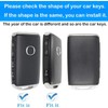 Kirsnda Mazda Key Fob Cover, Texture Case with Metal Keychain,