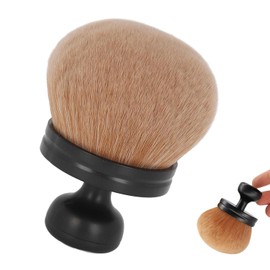 Shoyisenka Extra Large Body Self Tanner Makeup Brush, 3 Inch Wide Head Kabuki Tanning Brush for Powder, Blush, Foundation & Bronzer, Self Tan Applicator for Face, Body, Legs & Back (Black)