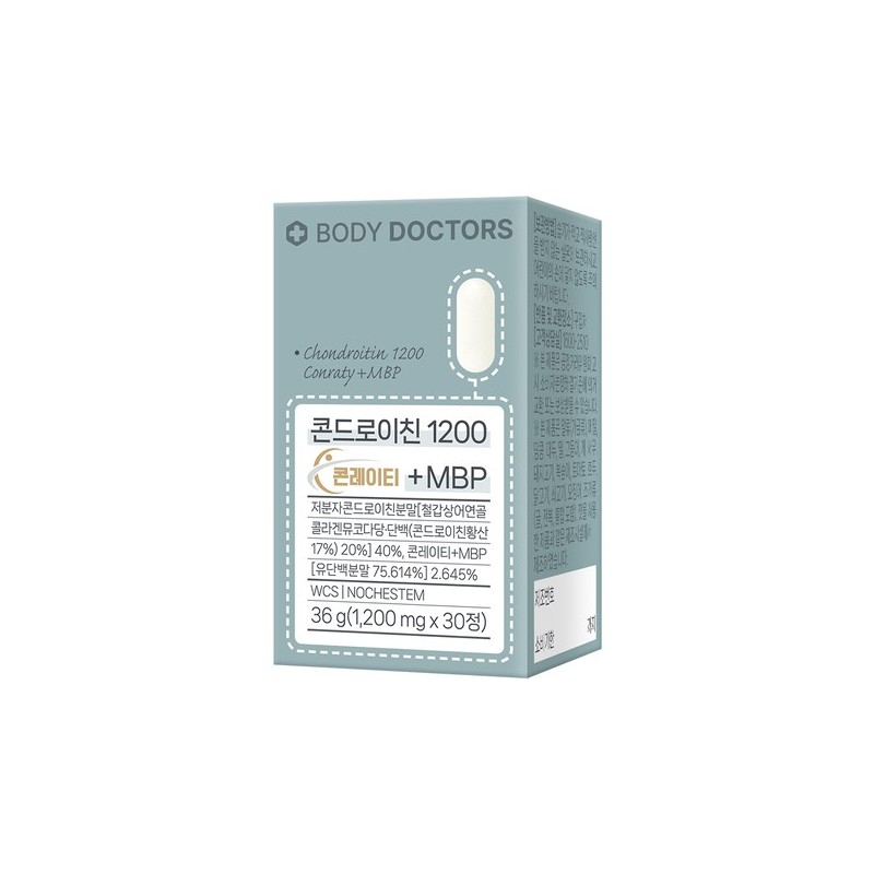 Body Doctors Chondroitin 1200 Conlate + MBP 30 tablets x