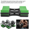 1Pair Home Dumbbell Frame Stand Prevent Rolling Dumbbell Rack Holder