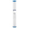 Hydronix SPC-25-2005 Universal Whole House Sediment Pleated Water Filter, Washable