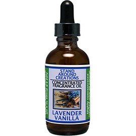 Concentrated Fragrance Oil - Scent - Lavender Vanilla- Herbal Lavender w/Calming Vanilla. Contains Natural Oils (2 fl.oz.)