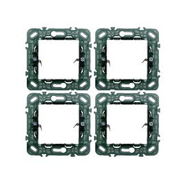 Support Compatible with Vimar Plana (4, 2 Modules/Seats)