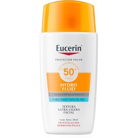 Eucerin Sun Face Hydro-Fluid SPF 50+ Protector solar facial ultra-ligero – 50 ml