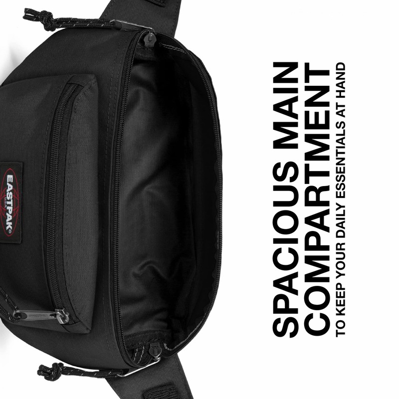 Eastpak Doggy Bag Bum Bag, 27 cm, 3 L, Black