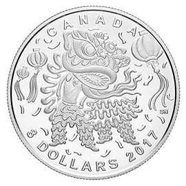 Pure Silver Coin – Lion Dance (2017)*