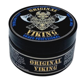 ORIGINAL VIKING Cera NATURAL SUPER FRESCA calidad Premium para Barba, Bigote y Cabello, Alta fijacin, Aroma Refrescante y Atractivo, Cruelty-Free,... 
