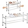 STORAGE MANIAC Expandable Shoe Rack, Stackable Shoe Rack for Closet,