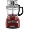 KitchenAid RKFP0711GC 7-Cup Food Processor - Gloss Cinnamon Dark Red (Renewed)
