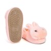 Enteer Baby Girls' Rabbit Slipper Rubber Sole Pink US 11-12