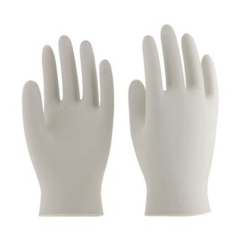 Model Robe NO991 Nitrile Disposable Gloves, 100 Pieces, White SS