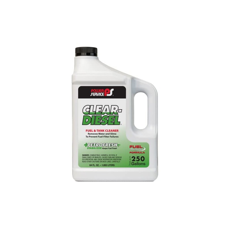 Power Service Clear-Diesel Fuel & Tank Cleaner - 64 Ounce