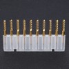 10 Pieces 3.175 mm Carbide Milling Cutter End Mill 1/8
