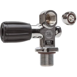 XS Scuba Thermo Pro 3300 PSI Scuba Valve For Aluminum Tank