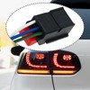 ECSiNG 4Pcs LED Rear Tail Light Adapter Cable Harness Compatible