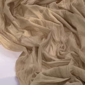 Socomi Nude Coffee Table Runner Spring Easter Cheesecloth Table Runner 170 inch Cheese Cloth 14FT Boho Rustic Gauze for Wedding Party Baby Shower Decor