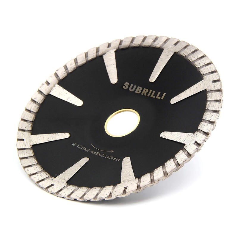 5 Inch Concave Convex Diamond Saw Blade for Granite Concrete