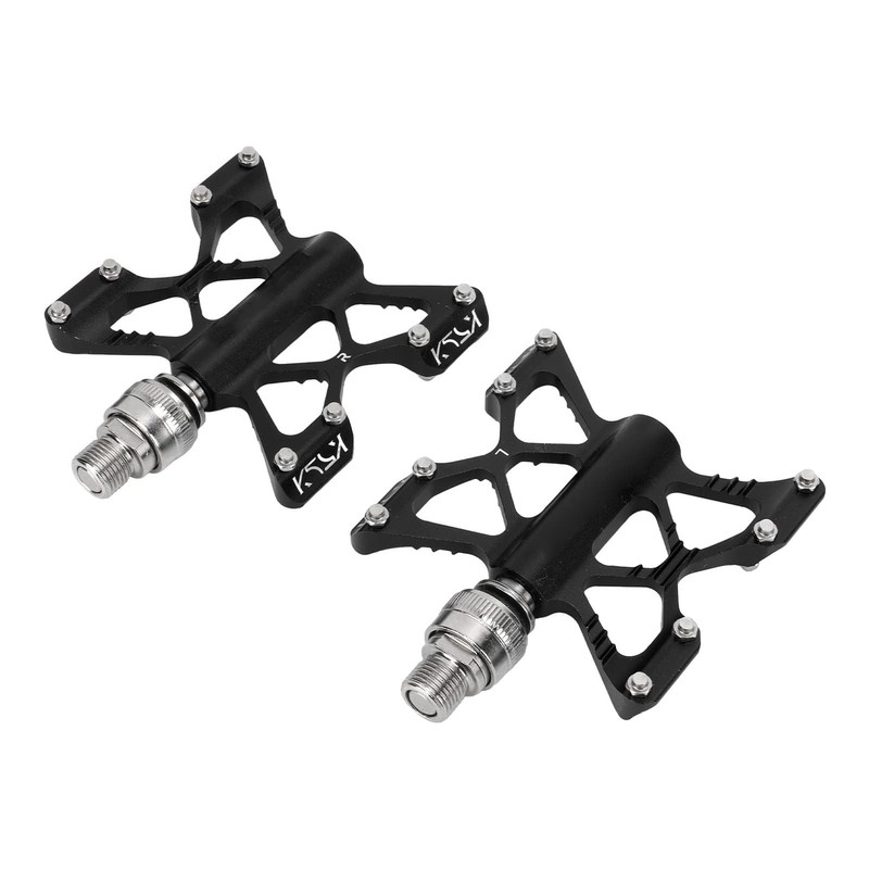 1 Pair Bicycle Quick Release Pedals Aluminum Alloy Bike Bearing