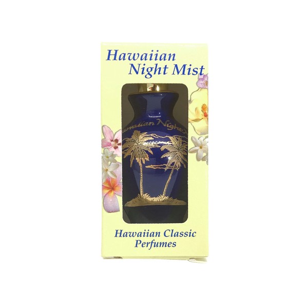 Hawaiian Night Mist Perfume by Edward Bell, Hawaiian Classic Perfumes 0.25 oz