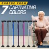 ZELECKS Walking Cane for Women & Men - Self Standing