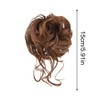 Messy Bun Hair Clip - Claw Clip Curly Wavy Hair