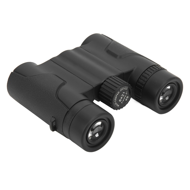 8x21 Pocket Binoculars Folding HD Optical Compact Binoculars for Bird