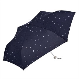 Nifty Colors Mixed Heart Mini 55 Folding Umbrella, 1720NV