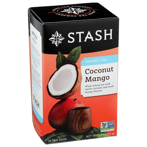 Stash Tea - Coconut Mango Oolong Tea (18 Bags)