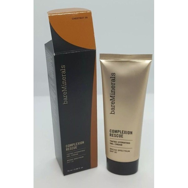 bareMinerals Complexion Rescue Tinted Hydrating Gel Cream SPF30 CHESTNUT 2.36oz