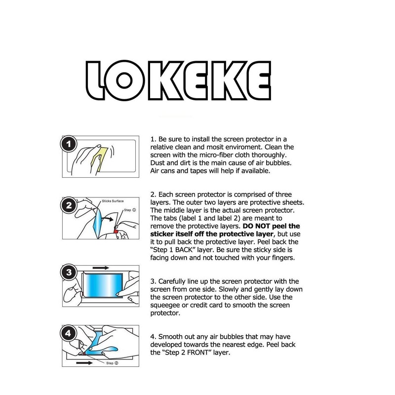 LOKEKE Compatible with Garmin Tactix 8 47mm Tempered Glass Screen