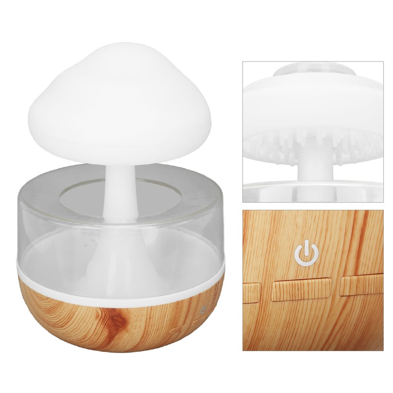 Rain Cloud Humidifier Water Drip Cute Essential Oil Diffuser with