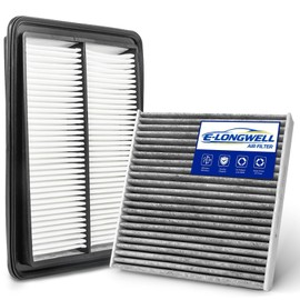 Cabin & Engine Air Filter Kit for 2017-2019 Nissan Rogue 2.0L(Hybrid), 2014-2020 Rogue 2.5L(Gas), 2017-2022 Nissan Rogue Sport 2.0L(Gas), 2017-2023 Qashqai 2.0L(Gas) # CF11854 CA11858