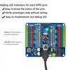 OSOYOO Nano IO Shield Breakout Board with GPIO Status LED,