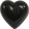 Eclectic Lady Heart Soap, Wild Peach Poppies, Black, 3 oz