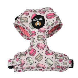 Adjustable macaroon dog harness/car harness/dog harness for no pulling XXS- Medium