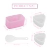 Kioiner 4Pcs Rice Ball Mold Kit for Kids Lunch Bento