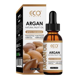 Argan Oil -2.0 Fl Oz, Cold Pressed, Suitable For Hair, Face, Body Care, And Nails, Moisturizing And Non Greasy, Suitable For Everyone