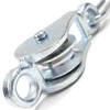 Heavy Duty Washing Line Pulley & Hook - Galvanised Steel