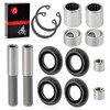 2 Set Front Upper A-Arm Bearing SEAL BALL JOINT SLEEVE