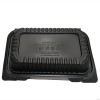 Contenedor Liso 9x6 Pulgadas Desechable Biodegradable 150pzs