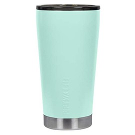 Fifty/Fifty Double Wall Vacuum Insulated Travel Tumbler, 16oz/473ml, Cool Mint