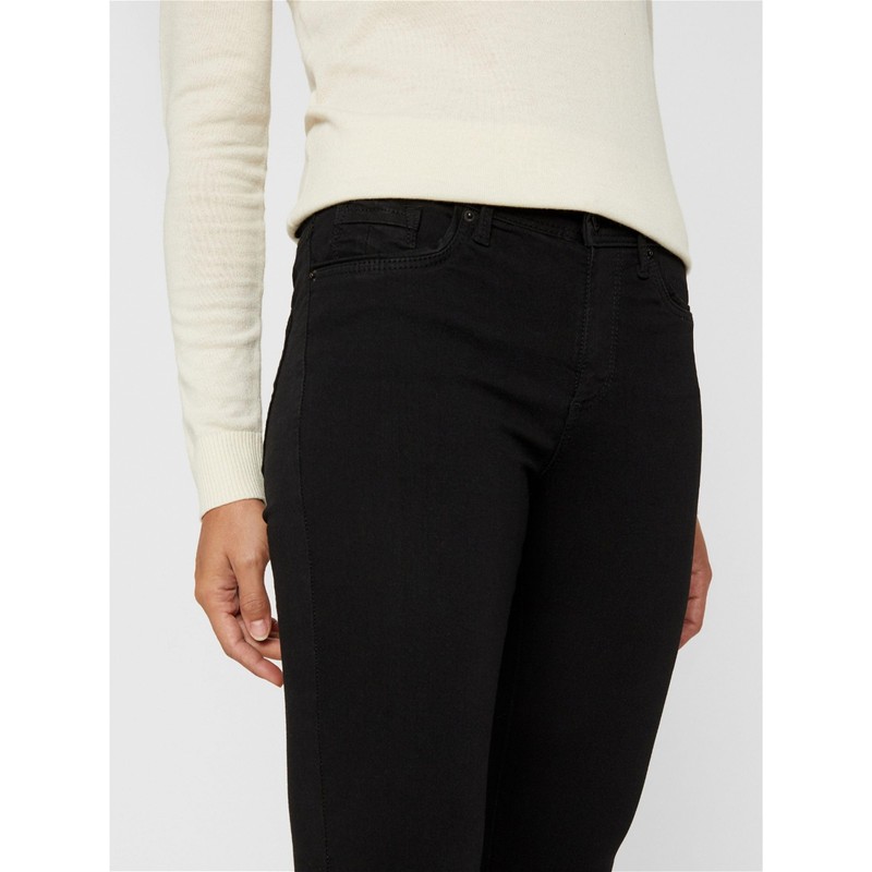VERO MODA Women's Skinny Jeans, black