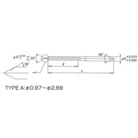 Okazaki Seiko CSRM 1.55 Solid Short reamer (Percentage Stand)