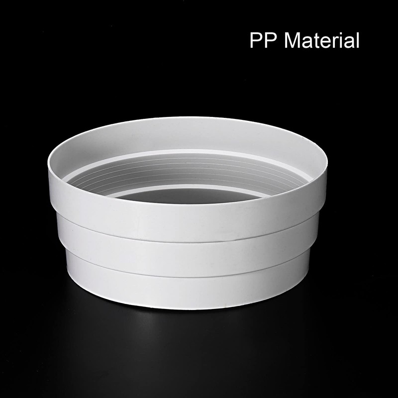 MECCANIXITY Duct Inline Reducer 7-7.87 Inch Plastic Round Duct Adapter