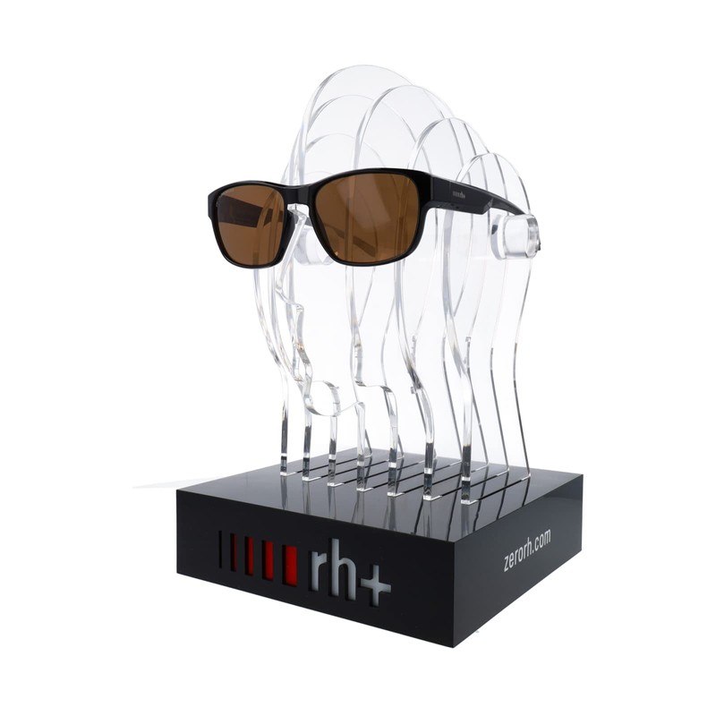 zerorh+ Men's PR523S03 Sunglasses, Black, 57 16 140, black