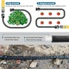 Suneed Flat Soaker Hoses for Garden 100 ft 2Pack, Cloth