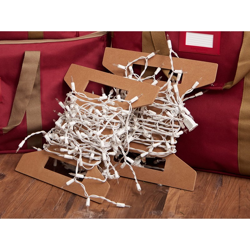 Covermates Keepsakes Light Storage Reels – 4-Pack Durable Light-Wrapping Reels