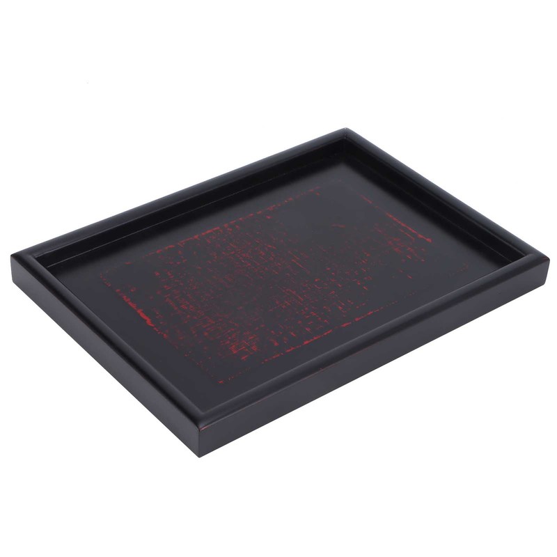 Wooden Snack Tray Food Serving Tray Tea Ceremony Holder for